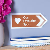 Oakdene Designs Home Decor Personalised Tourist Road Sign